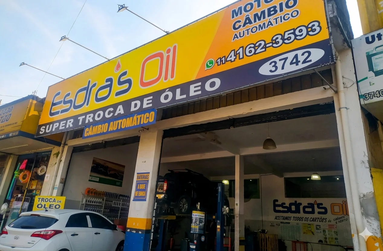 Fachada da Esdras Oil